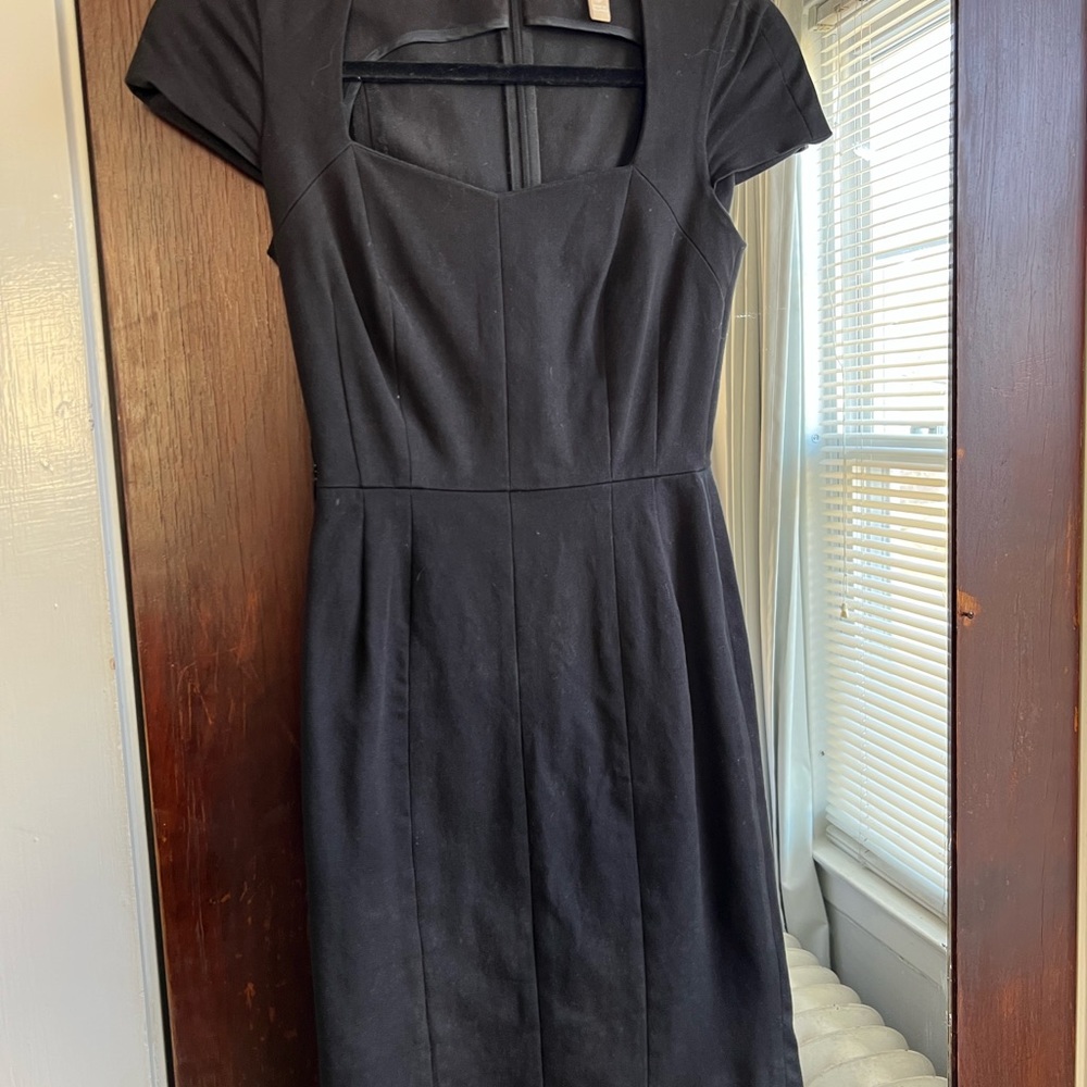 Ann Taylor Black Workwear Dress